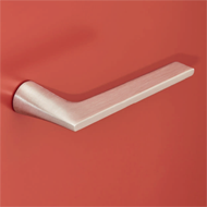 Lieve Mortise Handle On Rose - Polished